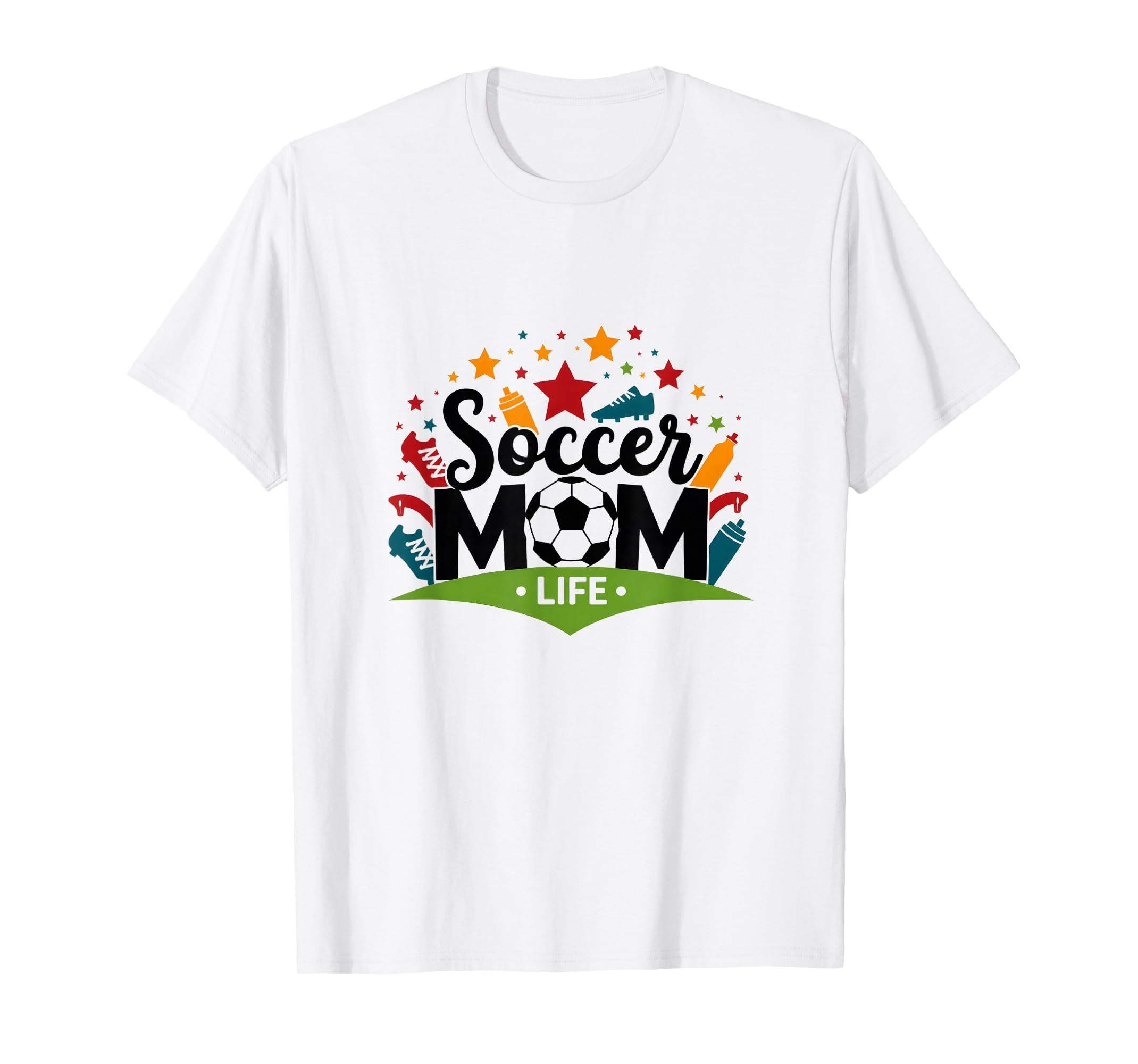 Soccer Mom Life Womens Sports Parent T-Shirt - Unique Graphic for Adults - T-Shirt, Sweatshirt, Hoodie