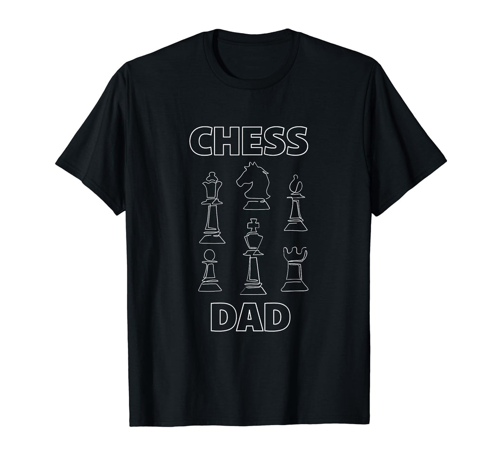 Chess Dad Chess Player Funny Chess T-Shirt - Custom Art Print Men Women - T-Shirt, Sweatshirt, Hoodie