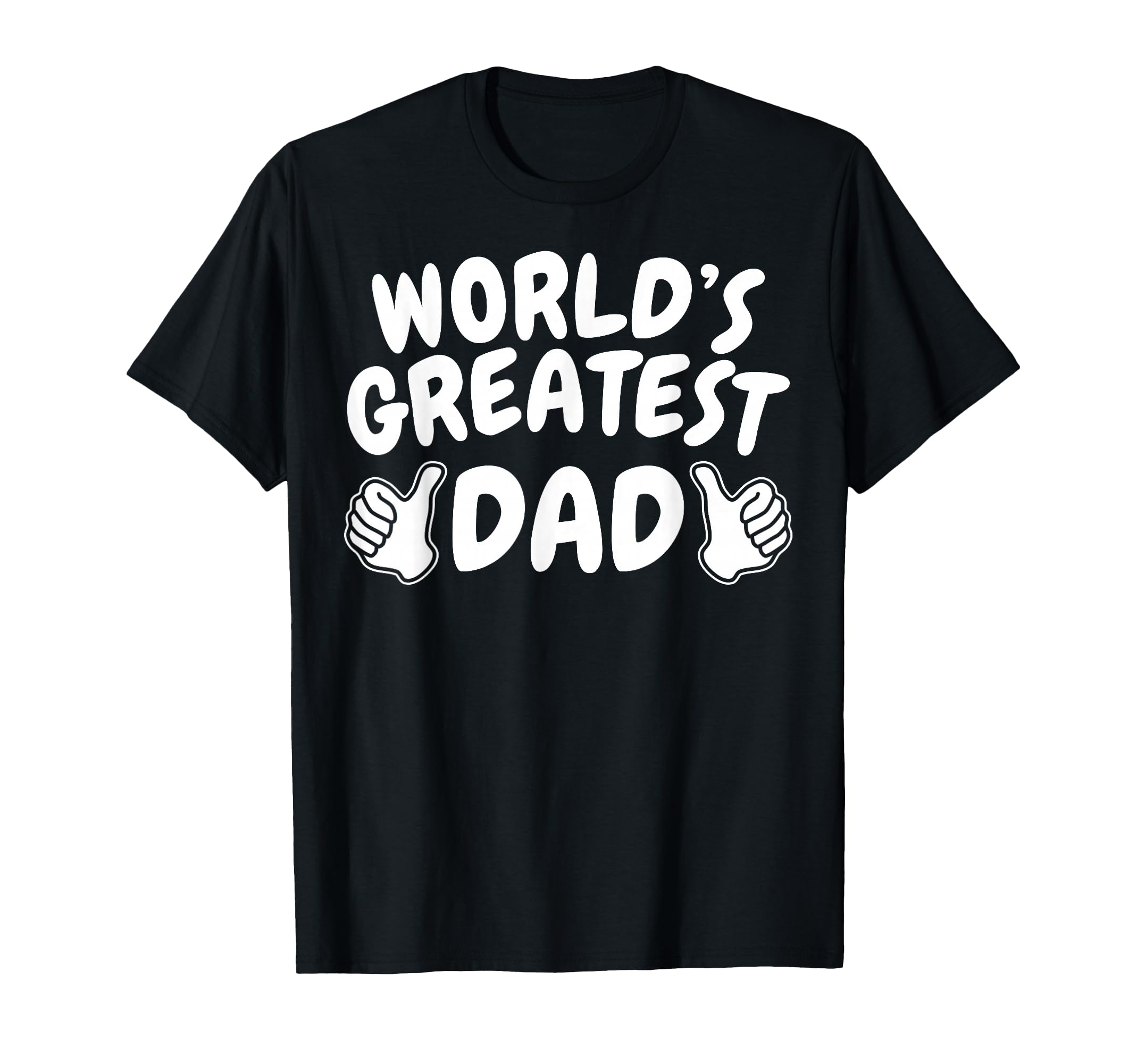 1 Dad Number 1 Dad Worlds Greatest Dad T-Shirt - Minimalist Print Men Women - T-Shirt, Sweatshirt, Hoodie