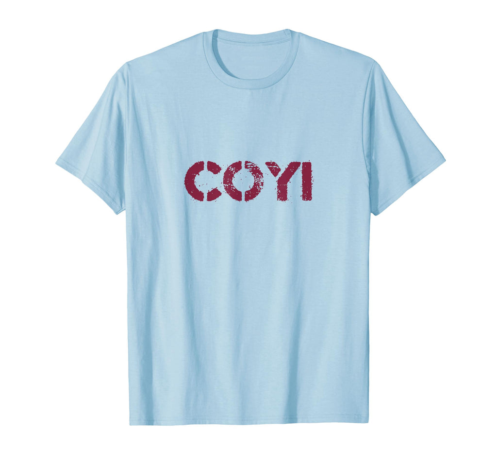 Coyi West Ham Fan Soccer T-Shirt - Minimalist Print for Adults - T-Shirt, Sweatshirt, Hoodie