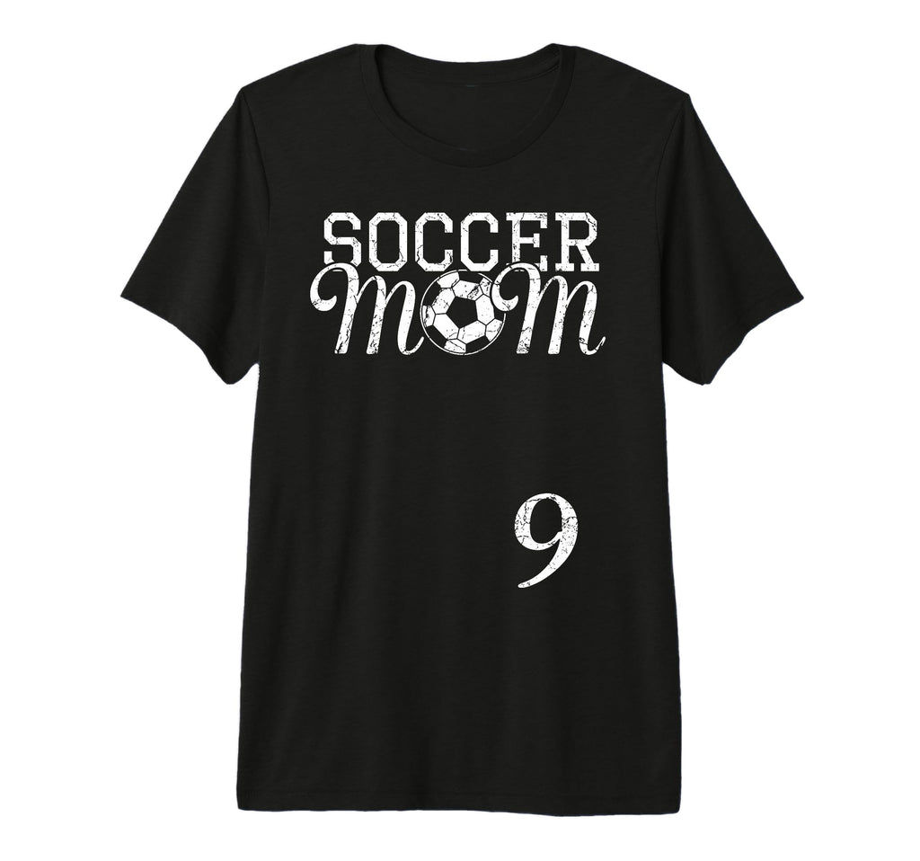 Soccer Mom Jersey Number 9 Favorite T-Shirt - Aesthetic Graphic Men Women - T-Shirt, Sweatshirt, Hoodie