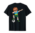 Dabbing Soccer Rwanda Jersey T-Shirt - Fun Novelty Design for Adults - T-Shirt, Sweatshirt, Hoodie