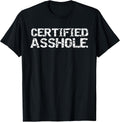 Funny Jerk Quote Sarcastic Gag Gift Joke Certified - Adult & Kids T-Shirts, Sweatshirts & Hoodies apparel design preview 1