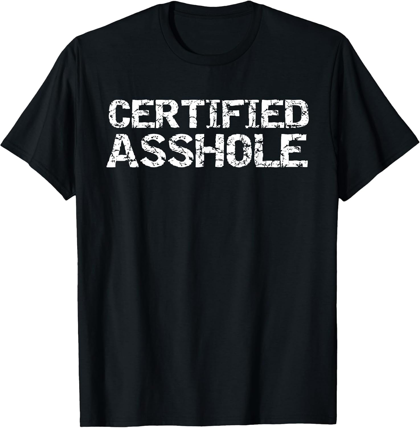 Funny Jerk Quote Sarcastic Gag Gift Joke Certified - Adult & Kids T-Shirts, Sweatshirts & Hoodies apparel design preview 1