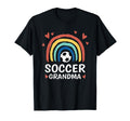 Leopard Rainbow Soccer Player Family T-Shirt - Minimalist Print Unisex - T-Shirt, Sweatshirt, Hoodie
