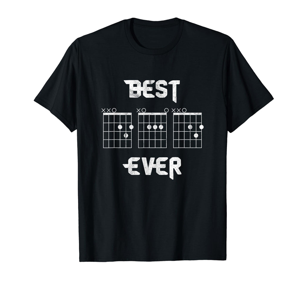 Mens Best Dad Ever Guitar Funny T-Shirt - Aesthetic Graphic Men Women - T-Shirt, Sweatshirt, Hoodie