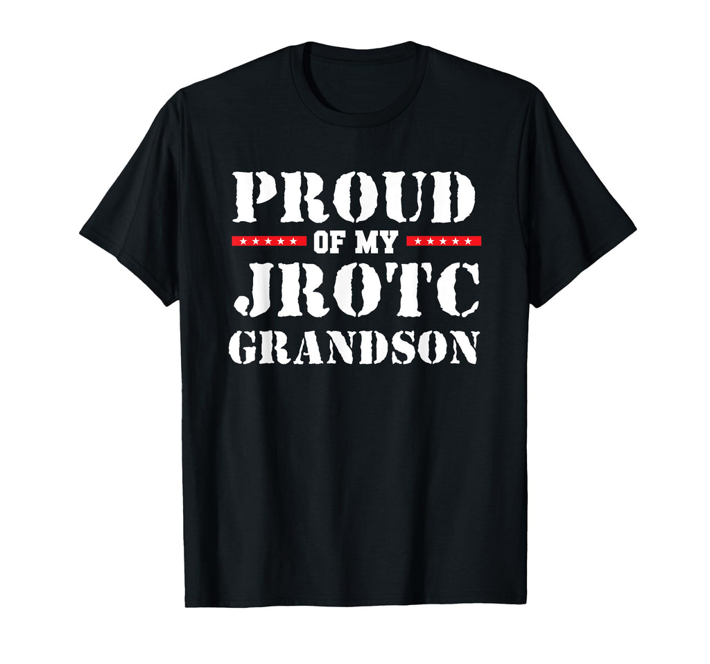 Proud My Jrotc Grandson Proud T-Shirt - Aesthetic Graphic for Adults - T-Shirt, Sweatshirt, Hoodie
