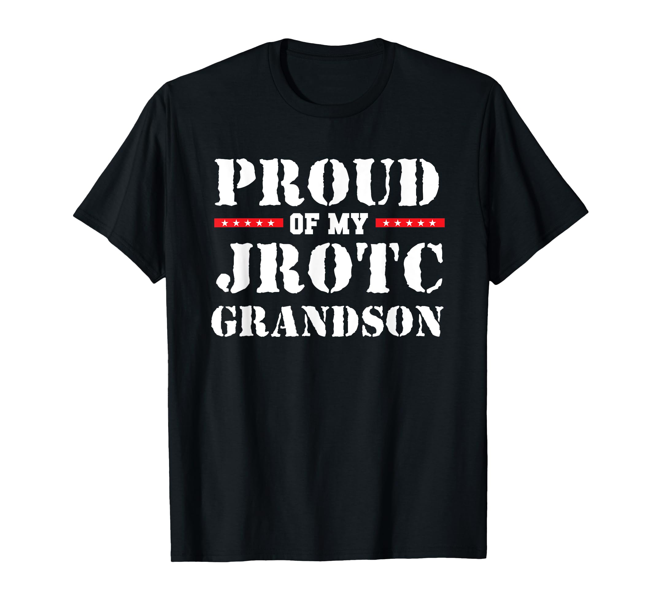Proud My Jrotc Grandson Proud T-Shirt - Aesthetic Graphic for Adults - T-Shirt, Sweatshirt, Hoodie