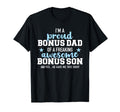 Im Proud Bonus Dad Freaking Awesome T-Shirt - Aesthetic Graphic Unisex - T-Shirt, Sweatshirt, Hoodie