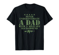 Funny Never Underestimate Dad T-Shirt - Aesthetic Graphic for Adults - T-Shirt, Sweatshirt, Hoodie