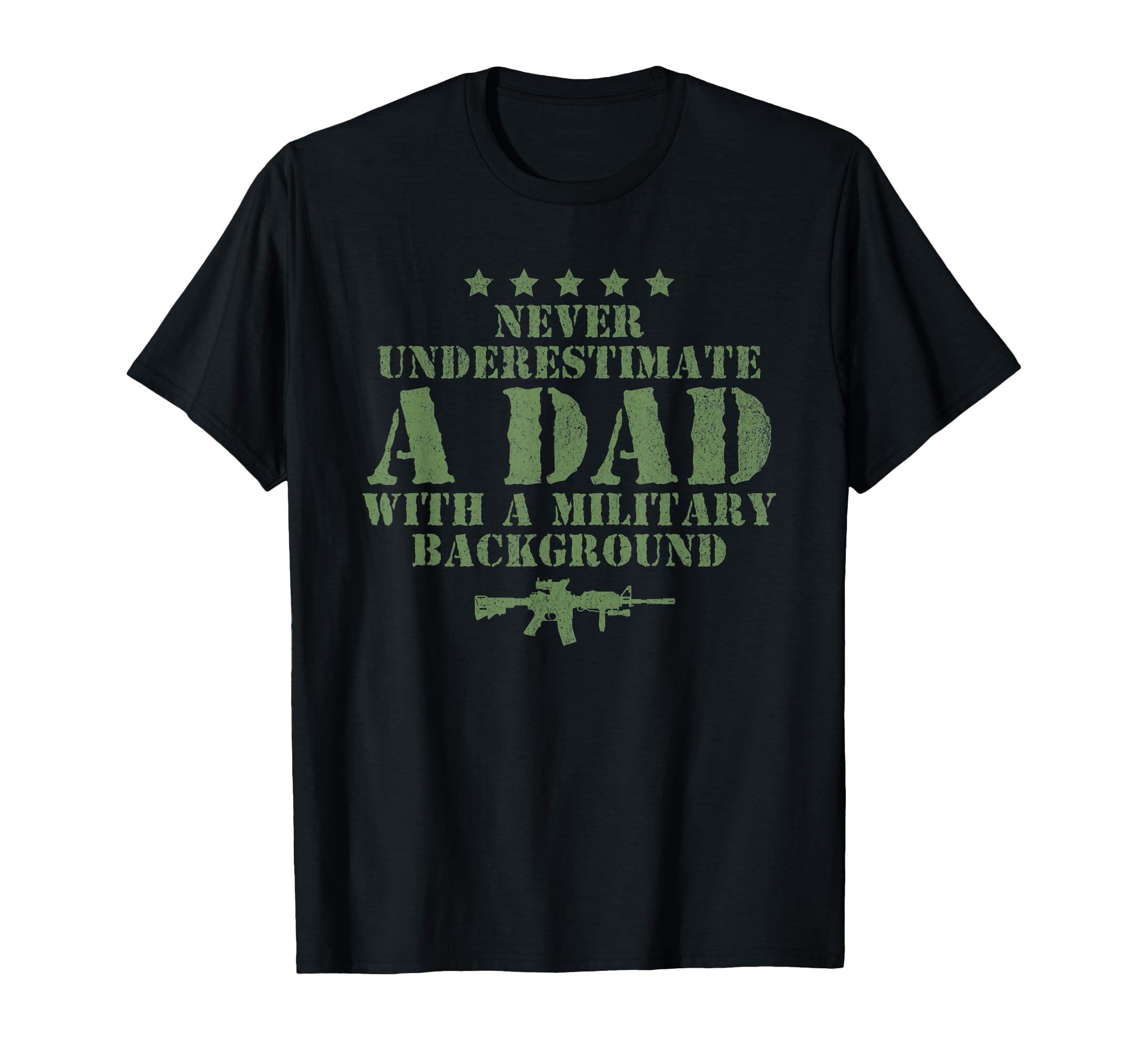 Funny Never Underestimate Dad T-Shirt - Aesthetic Graphic for Adults - T-Shirt, Sweatshirt, Hoodie