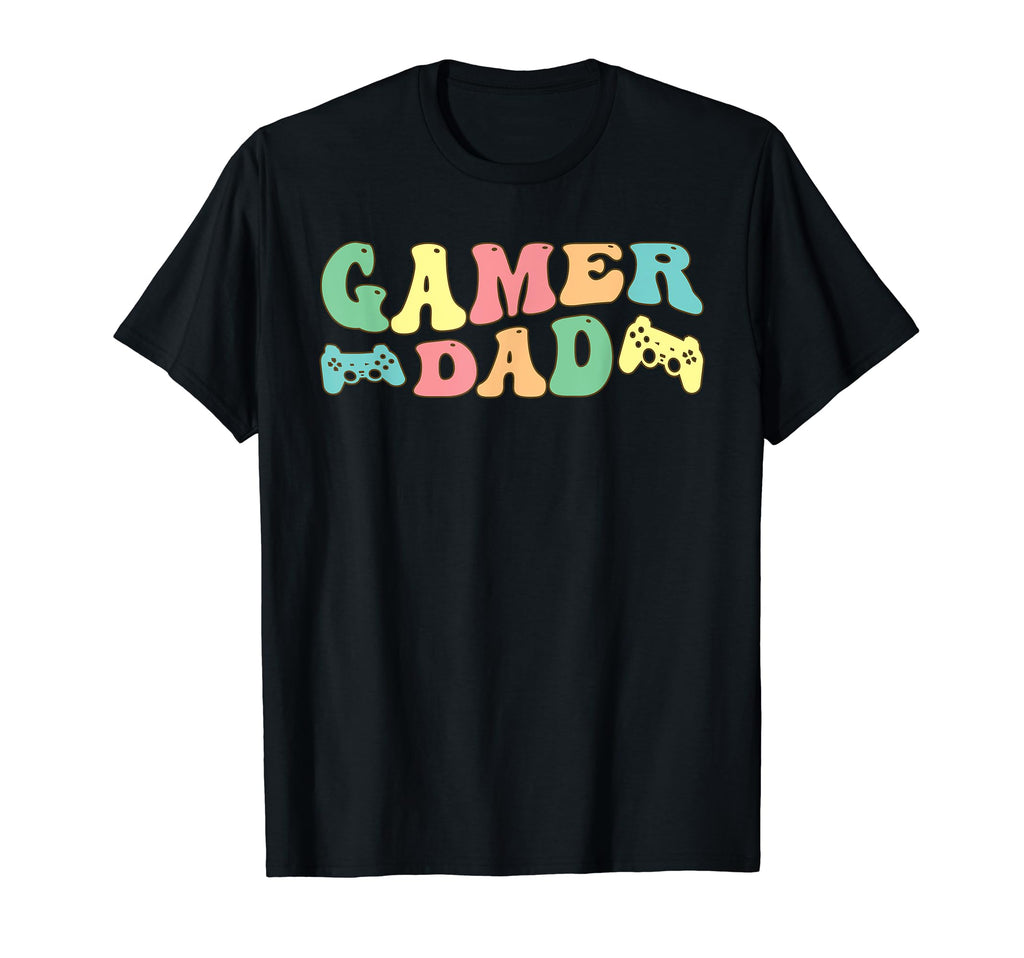 Gamer Dad Dad Gaming T-Shirt - Minimalist Print Men Women - T-Shirt, Sweatshirt, Hoodie