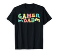 Gamer Dad Dad Gaming T-Shirt - Minimalist Print Men Women - T-Shirt, Sweatshirt, Hoodie