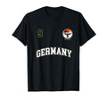 Germany Team Sports Number 9 Soccer German T-Shirt - Graphic Print Unisex - T-Shirt, Sweatshirt, Hoodie