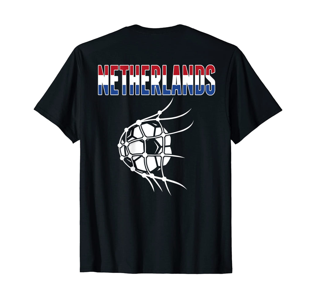 Netherlands Soccer Ball Net Support T-Shirt - Trendy Graphic Men Women - T-Shirt, Sweatshirt, Hoodie