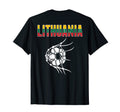 Lithuania Soccer Ball Net Support T-Shirt - Fun Novelty Design Unisex - T-Shirt, Sweatshirt, Hoodie