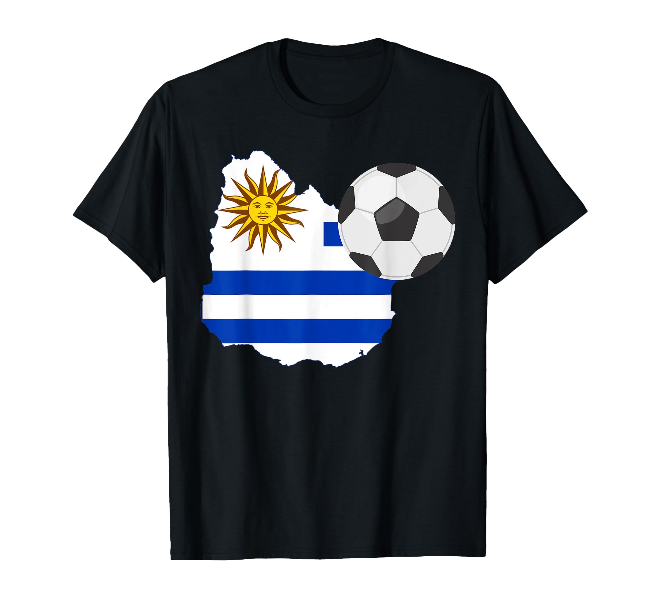 Uruguay Football Fun Uruguay Soccer Fun T-Shirt - Trendy Graphic for Adults - T-Shirt, Sweatshirt, Hoodie