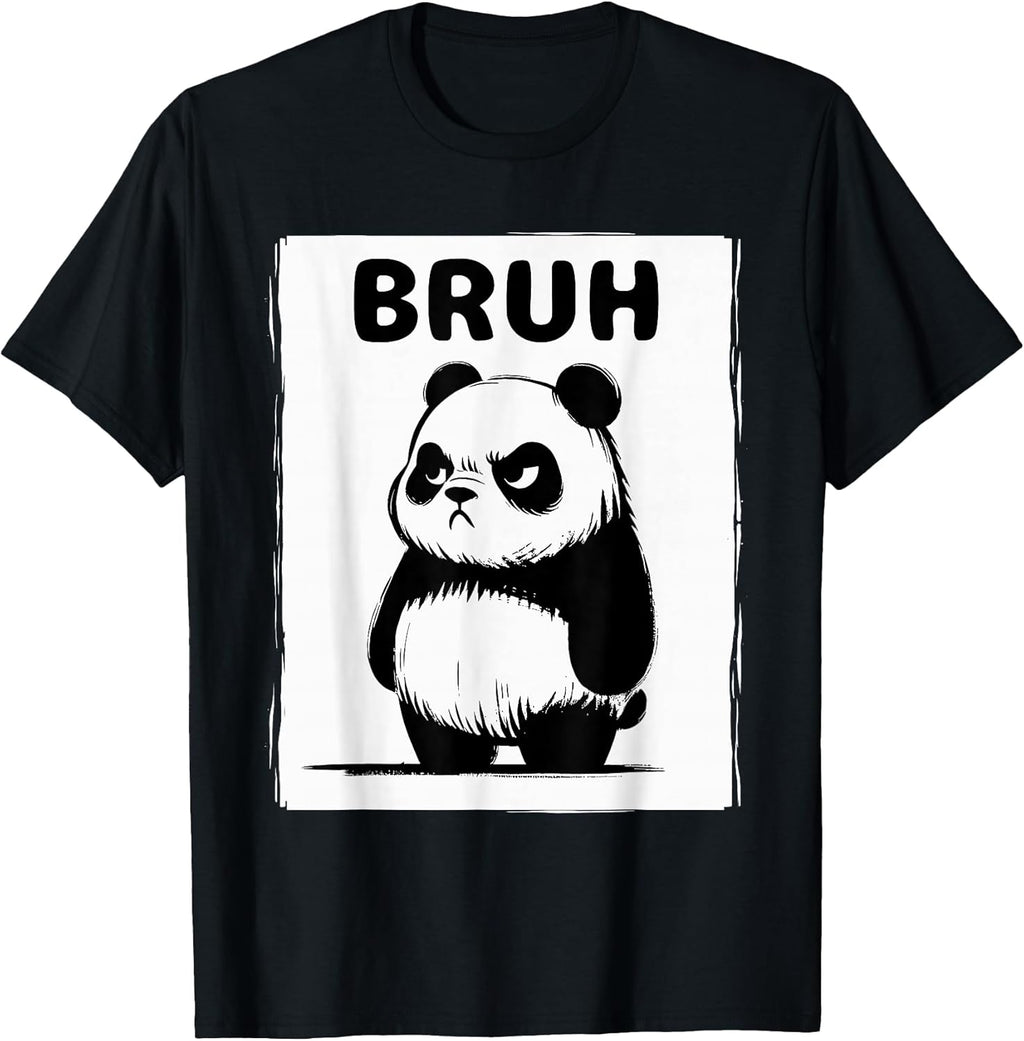 Cool Bruh Panda Men Women Kids Teens Funny - Adult & Kids T-Shirts, Sweatshirts & Hoodies apparel design preview 1