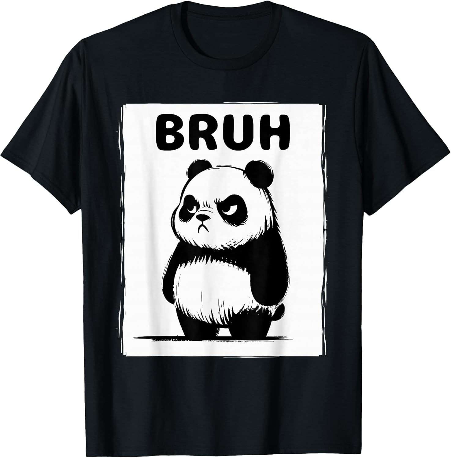 Cool Bruh Panda Men Women Kids Teens Funny - Adult & Kids T-Shirts, Sweatshirts & Hoodies apparel design preview 1