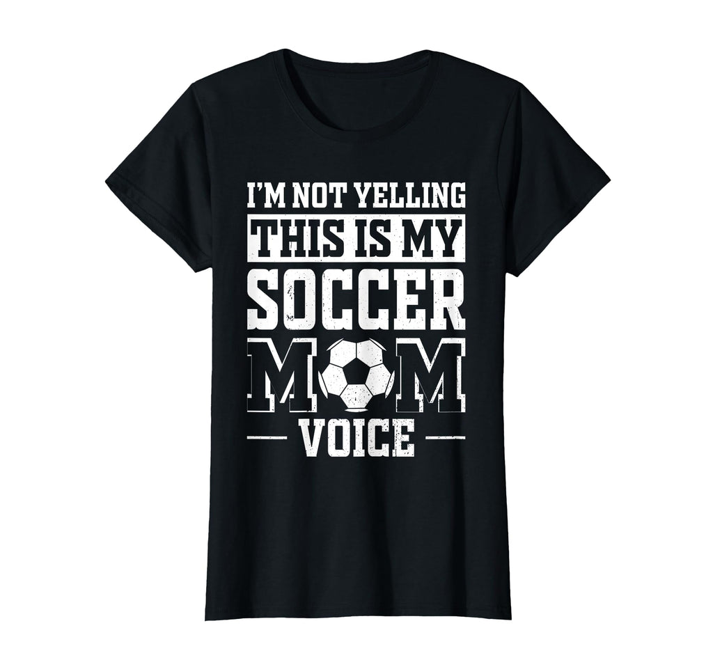 This Is My Soccer Mom Voice Mothers T-Shirt - Minimalist Print for Adults - T-Shirt, Sweatshirt, Hoodie
