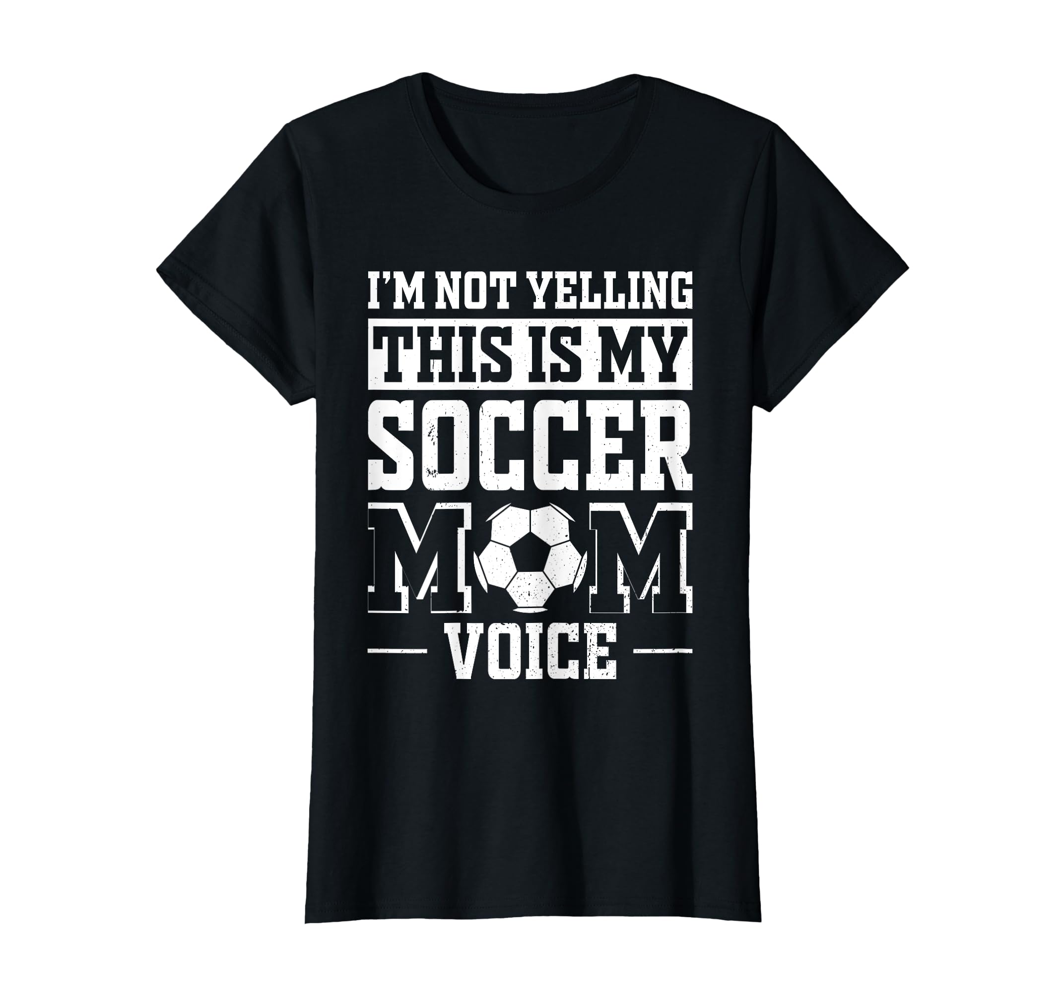 This Is My Soccer Mom Voice Mothers T-Shirt - Minimalist Print for Adults - T-Shirt, Sweatshirt, Hoodie