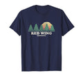 Red Wing Mn Throwback 70S T-Shirt - Novelty Apparel for Adults - T-Shirt, Sweatshirt, Hoodie