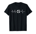 I Love Soccer Heartbeat T-Shirt - Trendy Graphic Men Women - T-Shirt, Sweatshirt, Hoodie