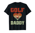 Golfer Daddy Sunset Golf Dad T-Shirt - Streetwear Style Men Women - T-Shirt, Sweatshirt, Hoodie