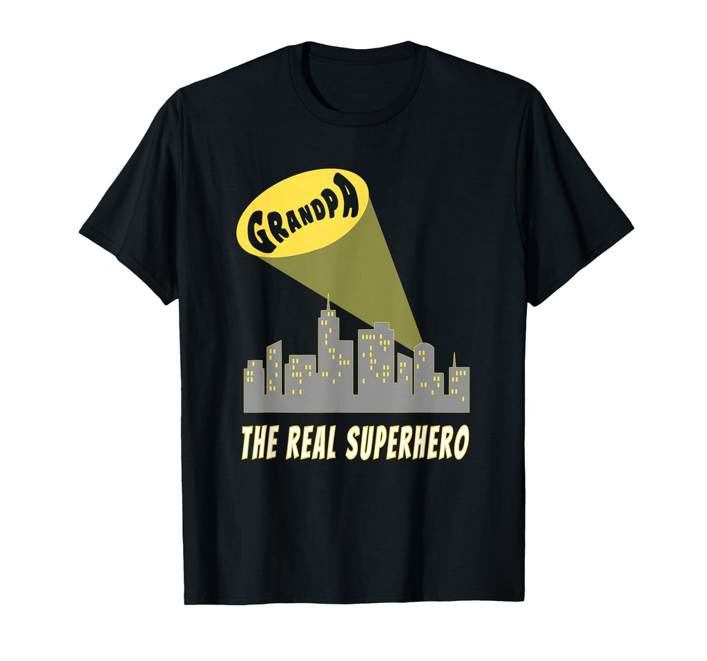 Grandpa Real Superhero T-Shirt - Aesthetic Graphic Men Women - T-Shirt, Sweatshirt, Hoodie
