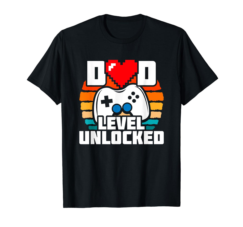 New Dad Level Unlocked Gamer Dad T-Shirt - Streetwear Style for Adults - T-Shirt, Sweatshirt, Hoodie