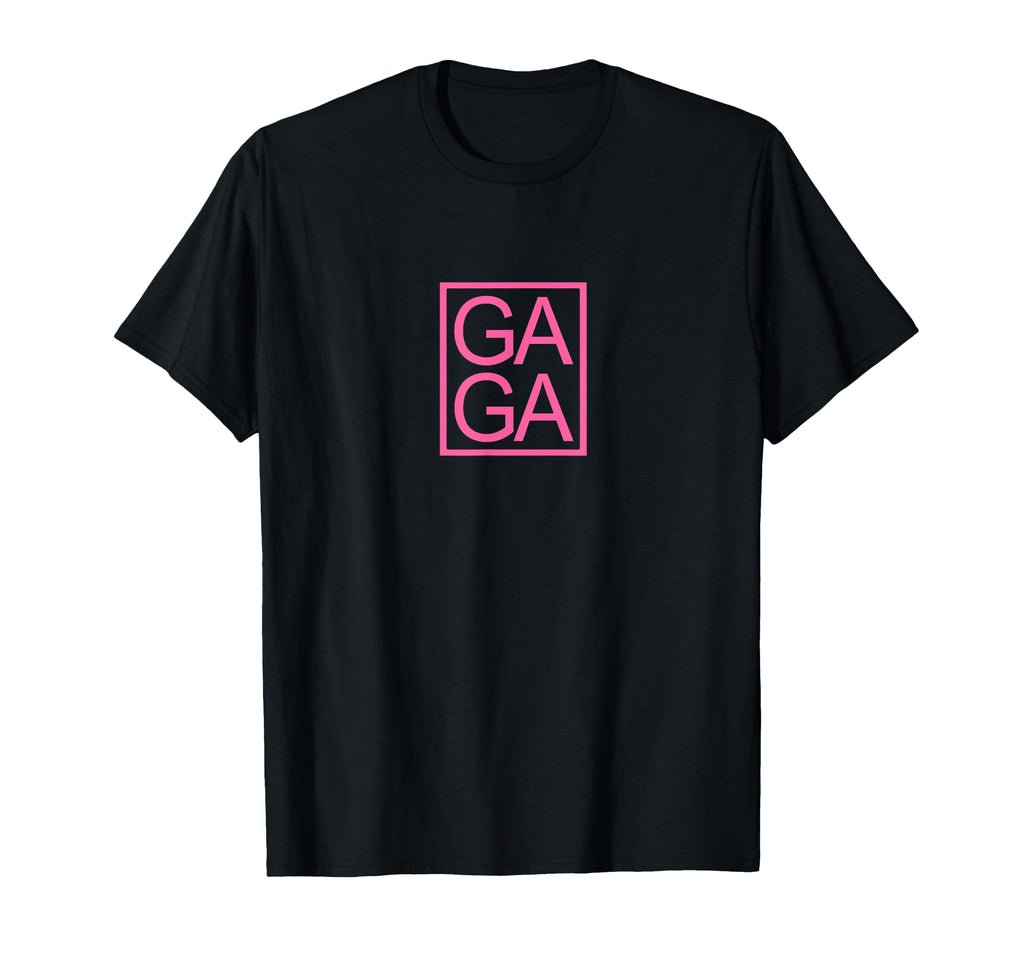 Gaga Novelty Unique Fun Gaga Typography T-Shirt - Trendy Graphic Unisex - T-Shirt, Sweatshirt, Hoodie