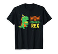 Mom Dinosaur Family Matching Dinosaur T-Shirt - Trendy Graphic for Adults - T-Shirt, Sweatshirt, Hoodie