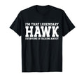Hawk Surname Funny Team Family Last T-Shirt - Minimalist Print for Adults - T-Shirt, Sweatshirt, Hoodie
