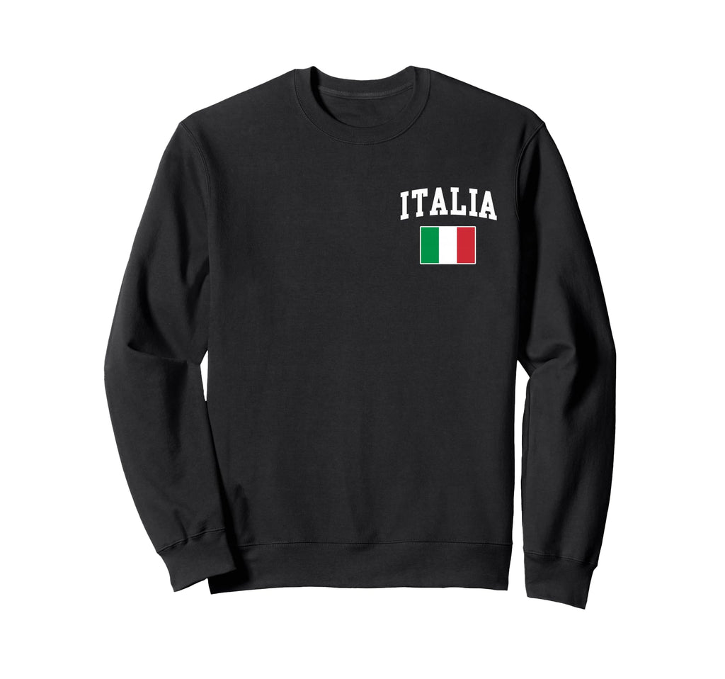 Italia Flag Italy Italian Italiano Family Sweatshirt - Graphic Print Unisex - T-Shirt, Sweatshirt, Hoodie