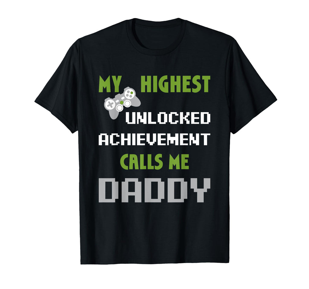Nerdy Funny Fathers Day Gamer Dad Video T-Shirt - Graphic Print Men Women - T-Shirt, Sweatshirt, Hoodie