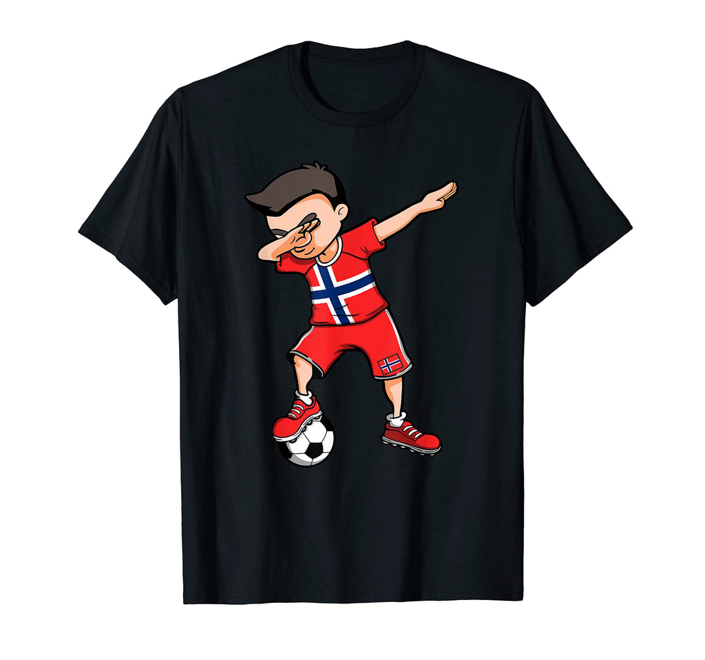 Dabbing Soccer Norway Football T-Shirt - Casual Everyday Wear for Adults - T-Shirt, Sweatshirt, Hoodie