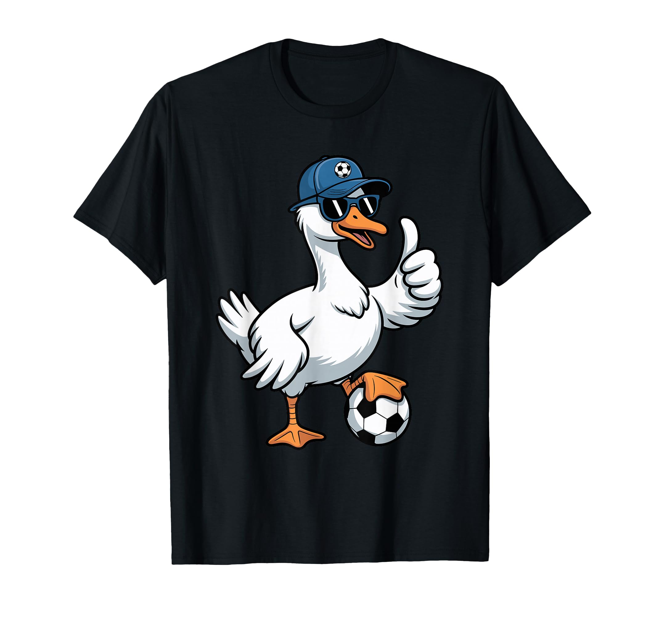 Soccer Goose Soccer Player Fan Coach T-Shirt - Minimalist Print Unisex - T-Shirt, Sweatshirt, Hoodie