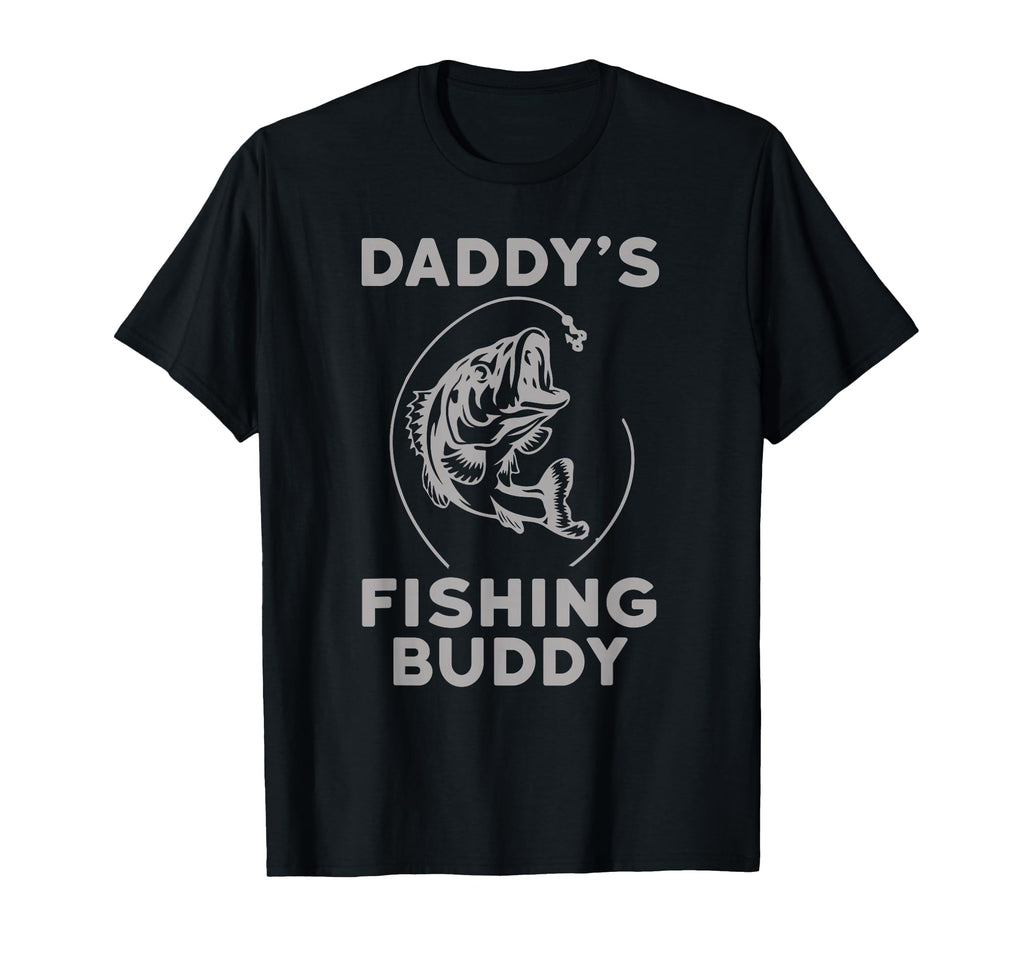 Daddys Fishing Buddy Dad Gift T-Shirt - Unique Graphic for Adults - T-Shirt, Sweatshirt, Hoodie