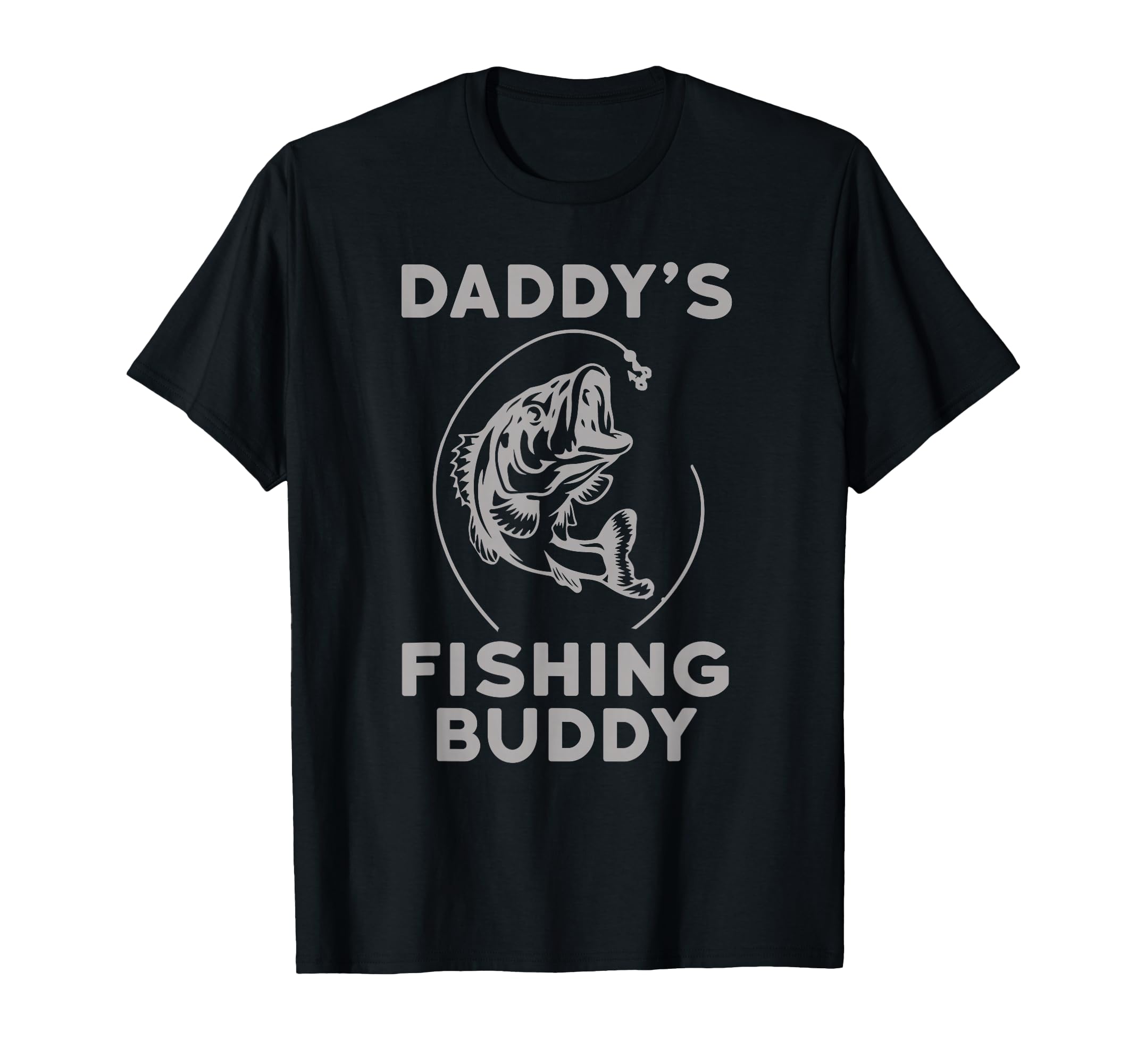 Daddys Fishing Buddy Dad Gift T-Shirt - Unique Graphic for Adults - T-Shirt, Sweatshirt, Hoodie