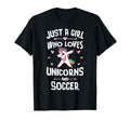 Just Who Loves Unicorns And T-Shirt - Casual Everyday Wear Men Women - T-Shirt, Sweatshirt, Hoodie