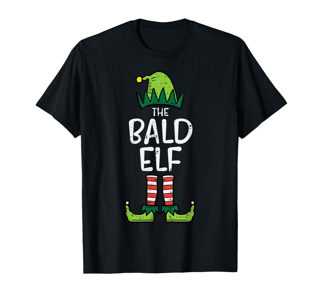 Bald Elf Matching Family Dad Grandpa T-Shirt - Custom Art Print Men Women - T-Shirt, Sweatshirt, Hoodie