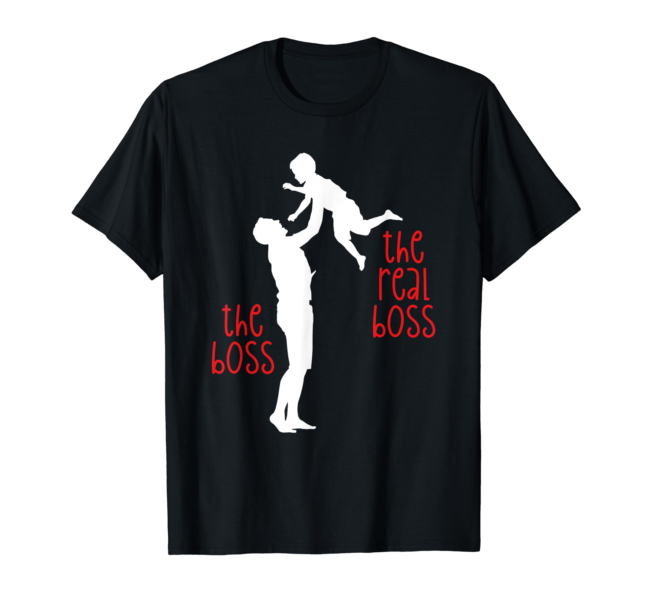 Boss Real Boss Father Son Daughter T-Shirt - Aesthetic Graphic Men Women - T-Shirt, Sweatshirt, Hoodie