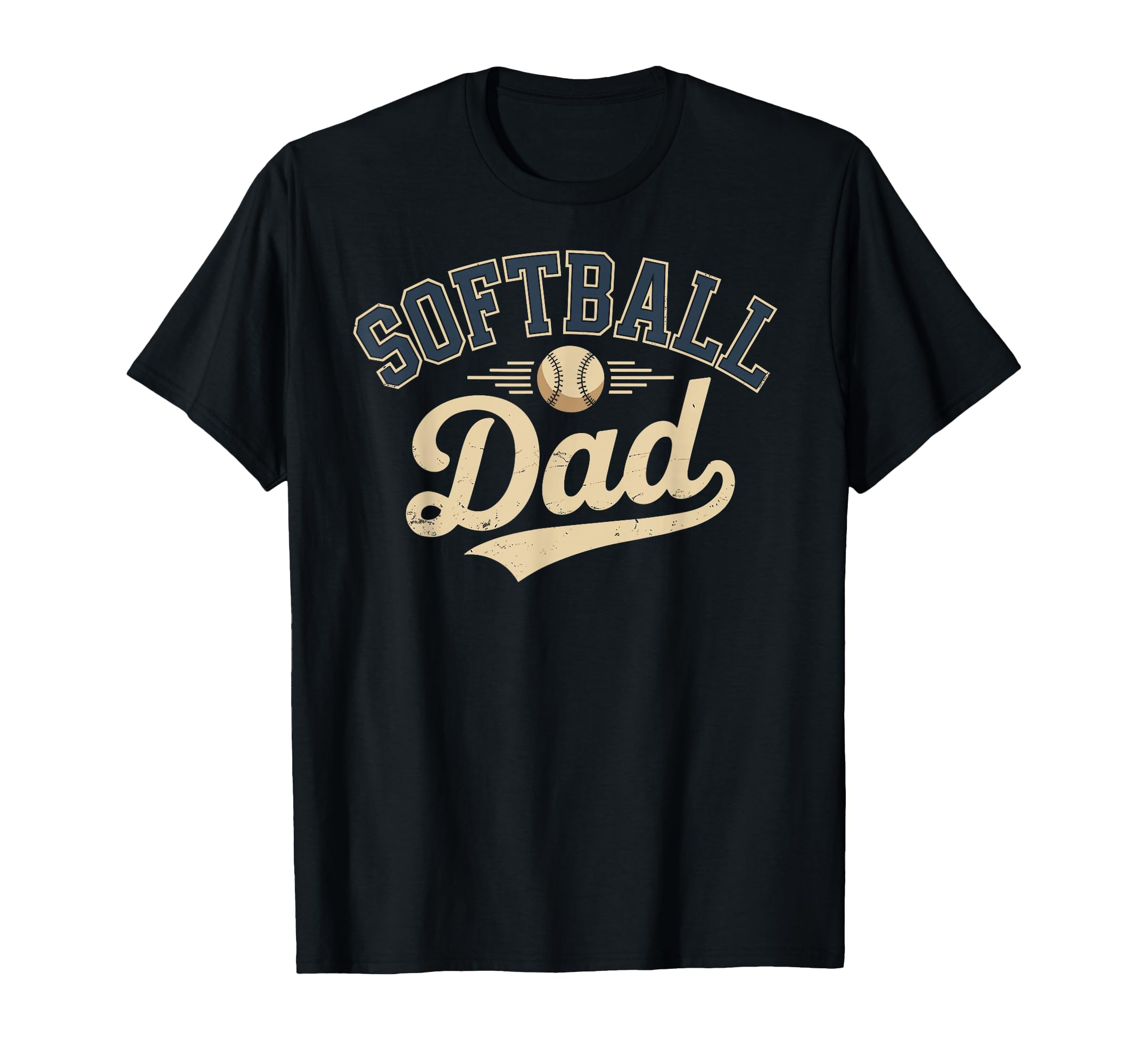 Funny Softball Dad Fathers Day T-Shirt - Trendy Graphic Men Women - T-Shirt, Sweatshirt, Hoodie