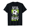Sister Law Birthday Soccer Player Team T-Shirt - Graphic Print Men Women - T-Shirt, Sweatshirt, Hoodie