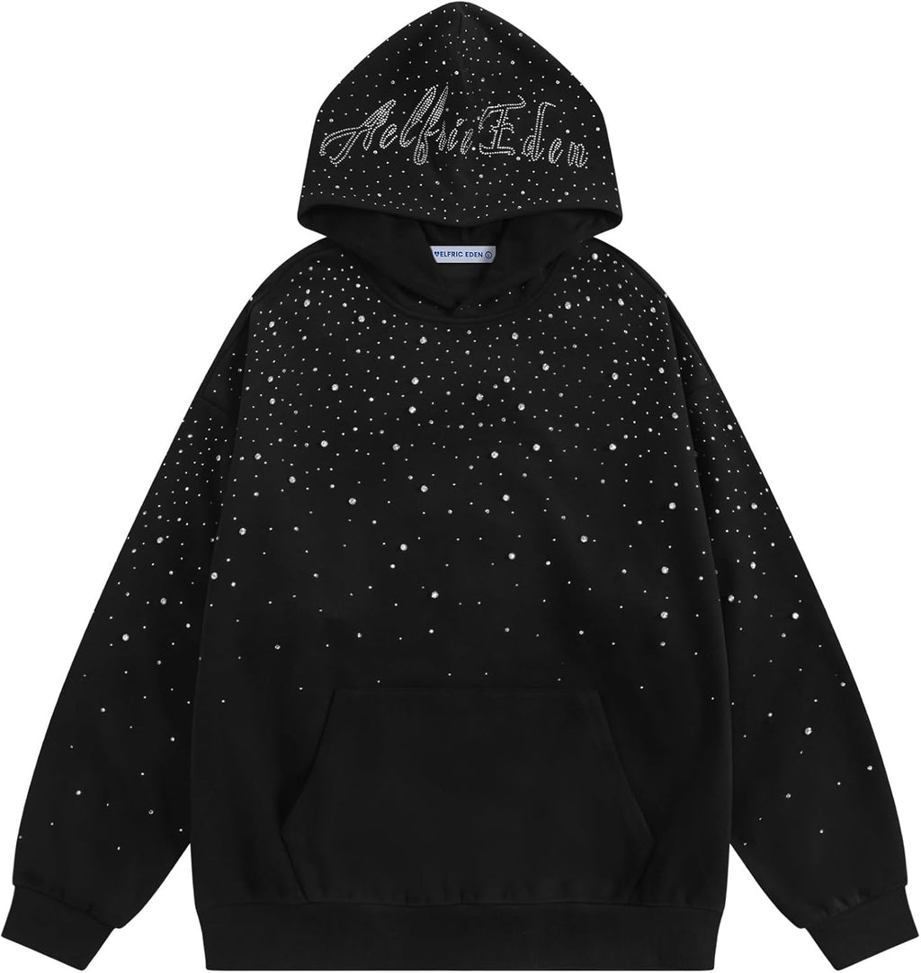Rhinestone Men Women Diamond Hooded Fashion Luxury - Adult & Kids T-Shirts, Sweatshirts & Hoodies apparel design preview 1