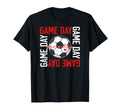 Game Day Soccer Heart Soccer Game Day T-Shirt - Casual Everyday Wear Unisex - T-Shirt, Sweatshirt, Hoodie