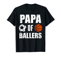 Mens Papa Ballers Funny Soccer T-Shirt - Fun Novelty Design Unisex - T-Shirt, Sweatshirt, Hoodie