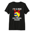 Im Mom Busy Raising Ballers Softball T-Shirt - Unique Graphic Unisex - T-Shirt, Sweatshirt, Hoodie