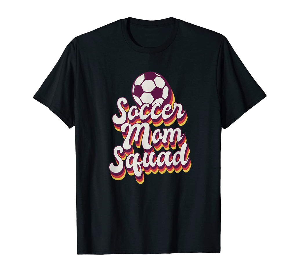 Soccer Mom Squad Player Sport T-Shirt - Aesthetic Graphic for Adults - T-Shirt, Sweatshirt, Hoodie