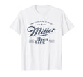 Miller High Life Champagne Beers Est T-Shirt - Minimalist Print for Adults - T-Shirt, Sweatshirt, Hoodie